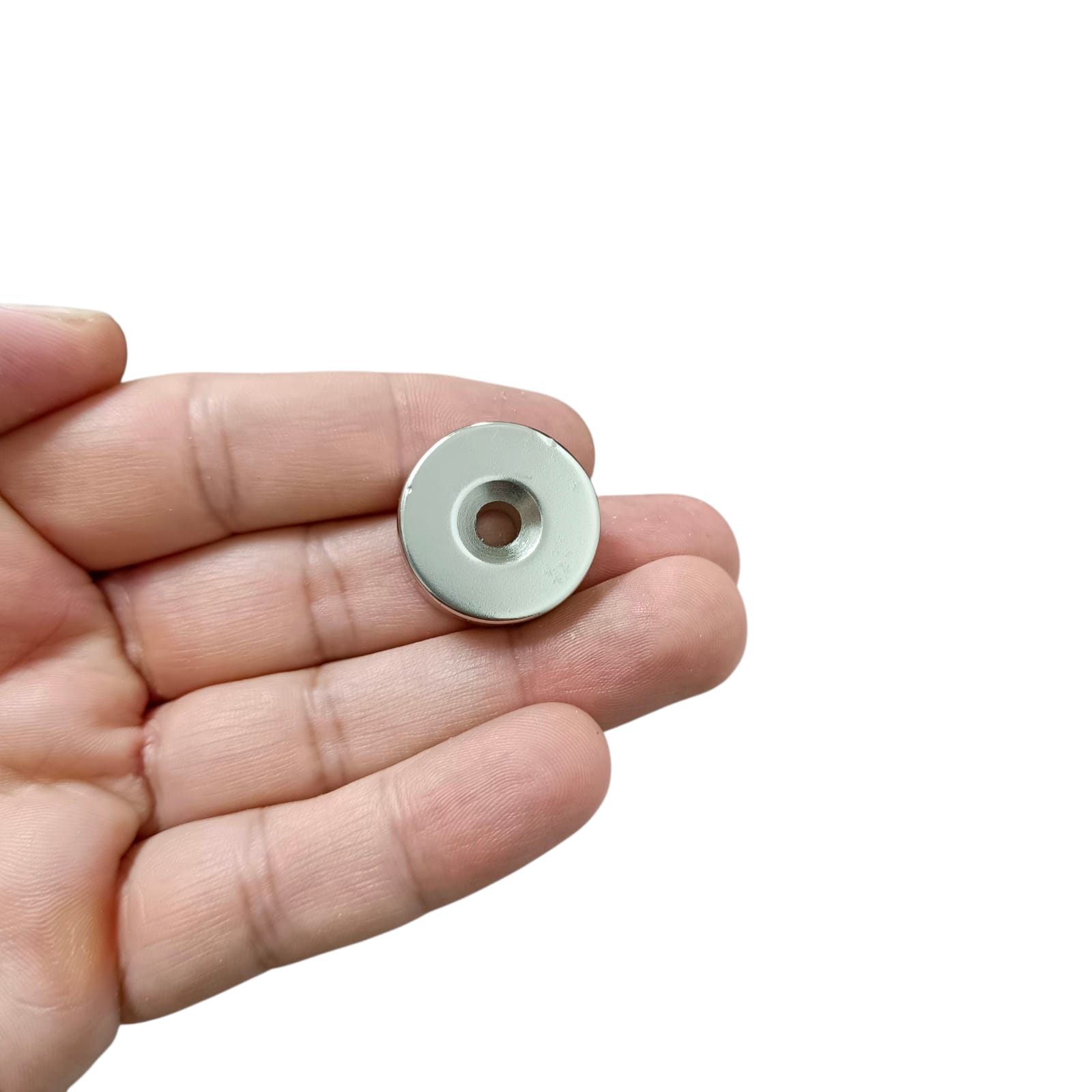 Neodyum Havşalı Mıknatıs Ø25x10 mm