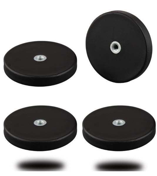 Ø43 mm Kauçuk Mıknatıs